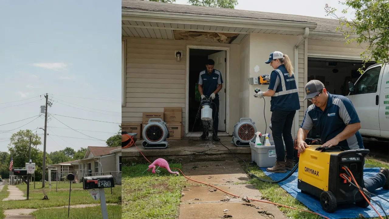 Storm Damage Water Removal in Piedmont, OH near me